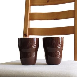 Starbucks Aida Double Walled Coffee Tea Cup 8oz Set of 2
